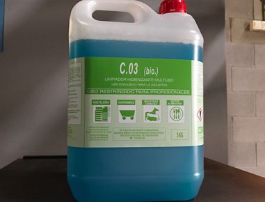 Limpiador detergente multiuso