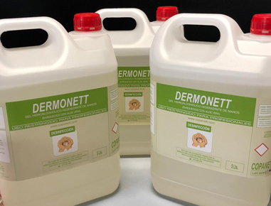 Dermonett Gel hidroalcoh�lico